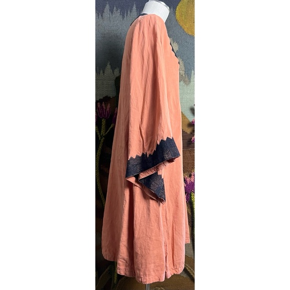 Fil De Vie Embroidered Kaftan Dress S - Picture 6 of 15